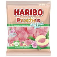 Haribo white peach coconut 175g