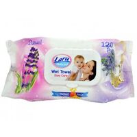 Lara vlhčené ubrousky lavender 120ks