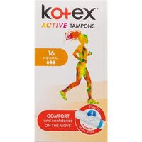Kotex tampony active normal 16ks