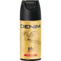 Denim deodorant 150ml Gold