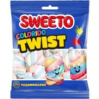 Sweeto marshmallow colorido twist /12/ 60g