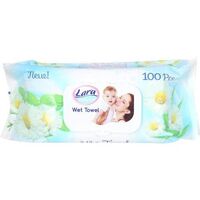 Lara vlhčené ubrousky chammomille 120ks