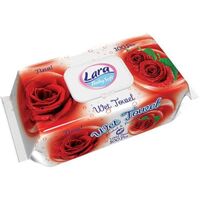 Lara vlhčené ubrousky 100ks Rose
