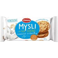 Emco Mysli ovesné sušenky kokosové 60g