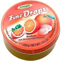 Woogie fine drops pomeranč 200g