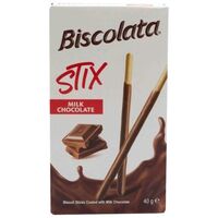 Biscolata Stix mléčná čokoláda /12/ 40g