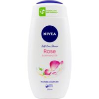 Nivea sprchový gel caring rose & almond oil 250ML