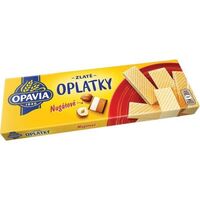 Opavia zlaté oplatky nugát 146g