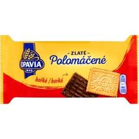 Opavia zlaté polomáčené hořké 100g