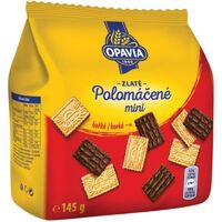Opavia zlaté polomáčené mini hořké 145g