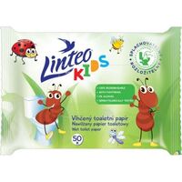 Linteo vlhcené toaletní papír kids splachovatelný 50ks