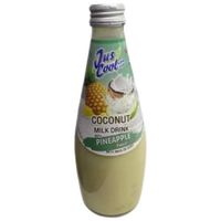 JUS COOL Kokosový mléčný nápoj a dužiny s přichutí ananas 290ML