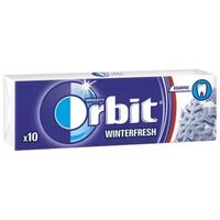Orbit žvýkačka dražé winterfresh /30/ 14g