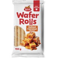 Brick trubičky slaný karamel 150g