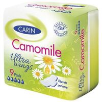 Carin ultra wings vložky camomile 9ks