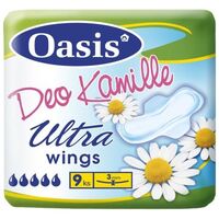 Oasis Ultra Wings vložky 9ks Deo Kamille
