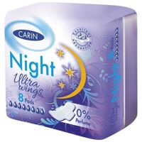 Carin Ultra Wings vložky 8ks Night