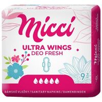 Micci Ultra Wings vložky 9ks Deo