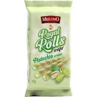 Royal Rolls wafer pistachio 150g