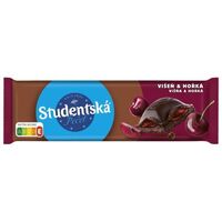 Studentská Pečeť čokoláda višeň hořká 225g
