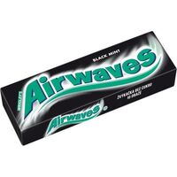 Airwaves žvýkačka dražé black mint /30/ 14g