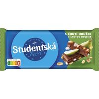 Studentská Pečeť čokoláda mléčná hruška 170g