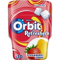 Orbit Refreshers dóza jahoda citrón /6/ 67g