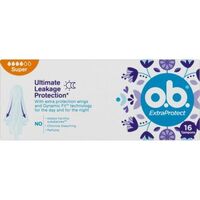O.B. Extra Protect tampony 16ks Super