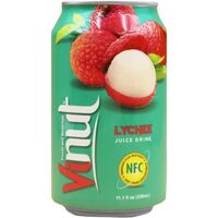 VINUT nápoj s příchutí liči 330ML (NUOC VAI)