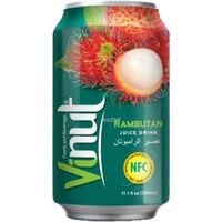 VINUT nápoj s příchutí rambutan 330ML (NUOC CHOM CHOM)