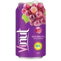 VINUT nápoj s příchutí červeného hrozna 330ML (NUOC NHO)
