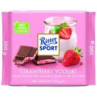 Ritter Sport strawberry yogurt 100g