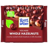 Ritter Sport whole hazelnuts 100g