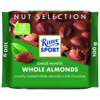 Ritter Sport whole almonds 100g