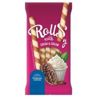 Piedmont cookies trubičky cocoa cream 160g