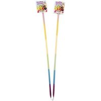 Mega Straws slámky s ovocným práškem 5g 70cm