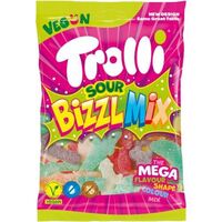 Trolli želé sour bizzl mix - vegan 200g CZ