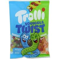 Trolli želé squiggle twist 175g CZ