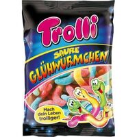 Trolli želé sour glow worms 200g CZ