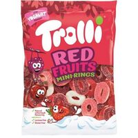 Trolli želé red fruits mini rings 200g CZ