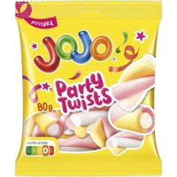 Jojo bonbóny marshmallow party twists 80g