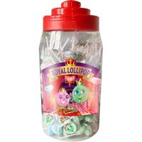 JimmyFox lízátka 180ks royal lollipop dóza 1440g