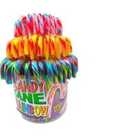 JimmyFox candy cane 100ks rainbow 1400g