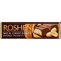 Roshen bar 39g double peanuts /30/ (UKR)