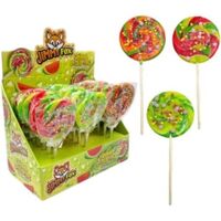 JimmyFox lízátko spiral watermelon with sprinkles /18/ 50g