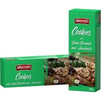 Mulino cookies dark chocolate hazelnuts 150g