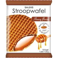Saleks stroopwafel honey flavor 33g (UKR)