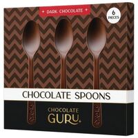 Guru Chocolate spoons dark 54g