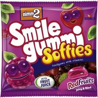 Nimm2 smilegummi softies red fruits 90g