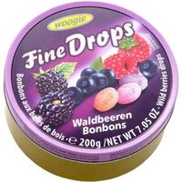 Woogie fine drops lesní plody 200g